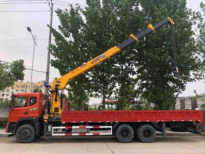 東風特商T5玉柴240后八輪與12噸東風隨車吊的完美結合