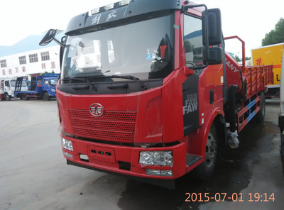 解放j6隨車吊廠家價格圖片_高清圖_細節圖-隨州程力股份 -